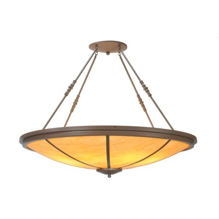 Meyda Lighting Commerce 48 Inch 8 Light Semi Flush Mount Cp9895