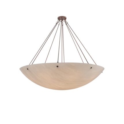 Meyda Lighting Madison Avenue 69 Inch 16 Light Semi Flush Mount Cp10622