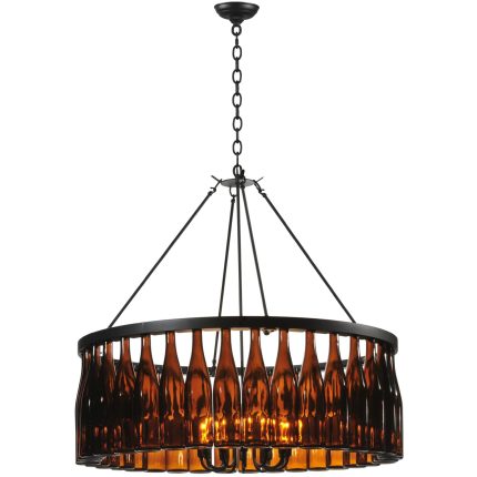 Meyda Lighting Tuscan Vineyard Estate 37 Inch 12 Light Chandelier Cp13518