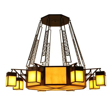 Meyda Lighting Azrael 45 Inch 8 Light Mini Chandelier Cp745696