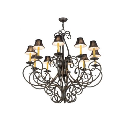 Meyda Lighting 42 Inch 10 Light Semi Flush Mount Cp248015