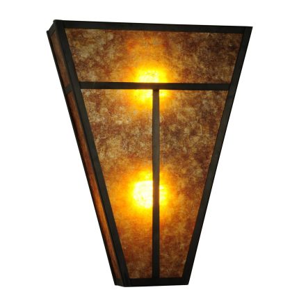 Meyda Lighting T Mission 18 Inch Wall Sconce Cp15242