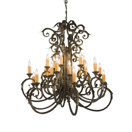 Meyda Lighting 50 Inch 24 Light Semi Flush Mount Cp248133