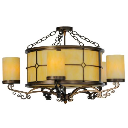 Meyda Lighting 30 Inch 5 Light Chandelier Cp248213