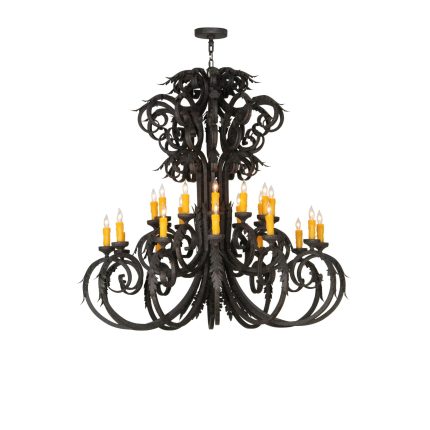 Meyda Lighting 50 Inch 24 Light Semi Flush Mount Cp248324