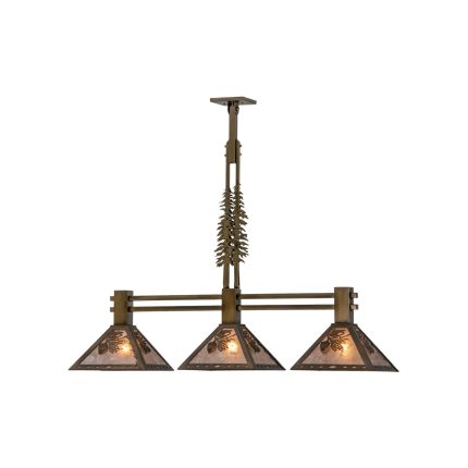 Meyda Lighting 44 Inch 3 Light Linear Suspension Light Cp248572