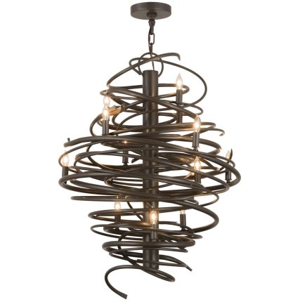 Meyda Lighting 28 Inch 12 Light Chandelier Cp249611