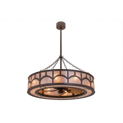 Meyda Lighting 44 Inch 8 Light Linear Suspension Light Cp250370