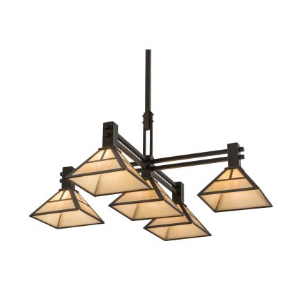 Meyda Lighting 48 Inch 5 Light Linear Suspension Light Cp250392