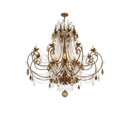 Meyda Lighting 64 Inch 16 Light Semi Flush Mount Cp250410