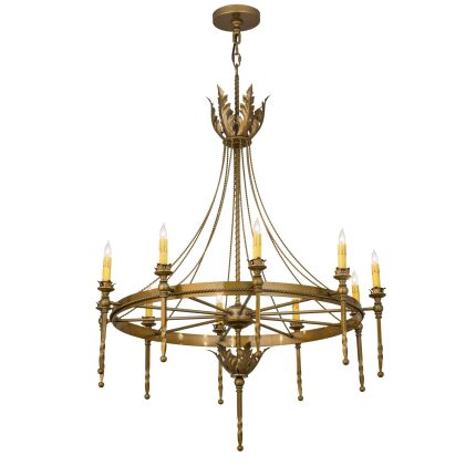Meyda Lighting 36 Inch 10 Light Chandelier Cp250561