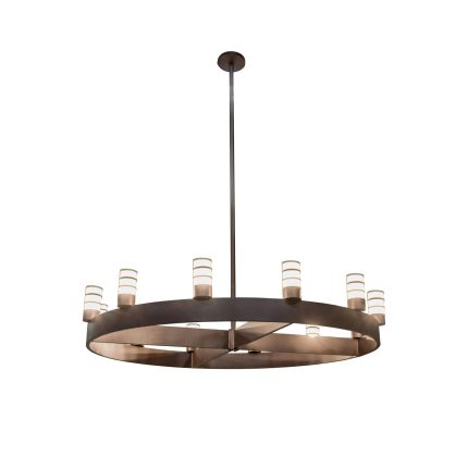 Meyda Lighting 93 Inch 12 Light Semi Flush Mount Cp250671