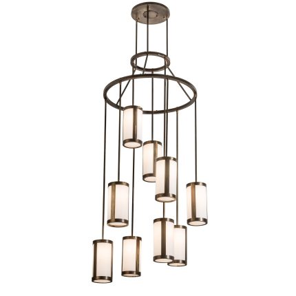 Meyda Lighting 35 Inch 9 Light Chandelier Cp251989