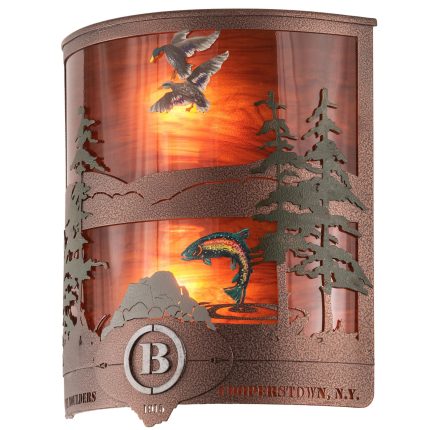 Meyda Lighting Boulders 14 Inch Wall Sconce Cp746856