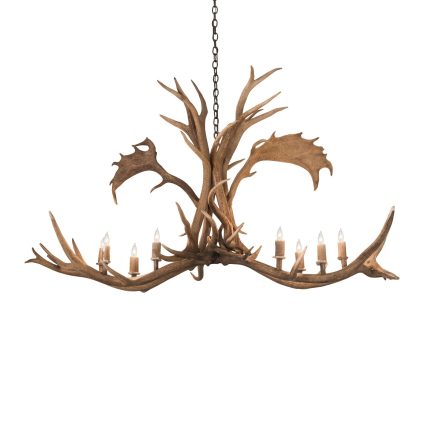 Meyda Lighting 64 Inch 8 Light Semi Flush Mount Cp252429