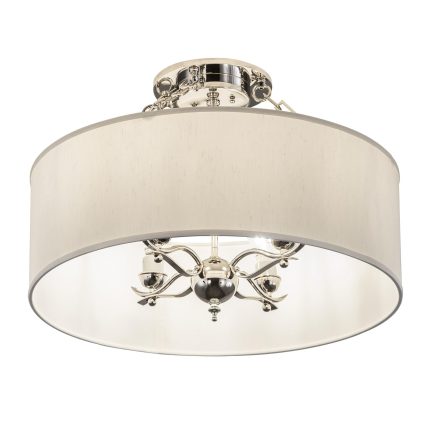 Meyda Lighting Cilindro 24 Inch 4 Light Semi Flush Mount Cp746076