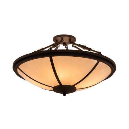 Meyda Lighting 31 Inch 4 Light Semi Flush Mount Cp252500