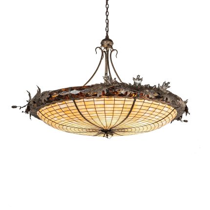 Meyda Lighting Oak Leaf And Acorn 52 Inch Large Pendant Cp745433