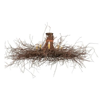 Meyda Lighting Twigs 36 Inch 8 Light Semi Flush Mount Cp746105