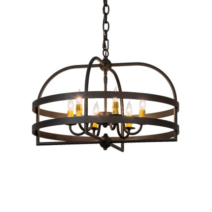 Meyda Lighting Aldari 22 Inch 3 Light Chandelier Cp744122