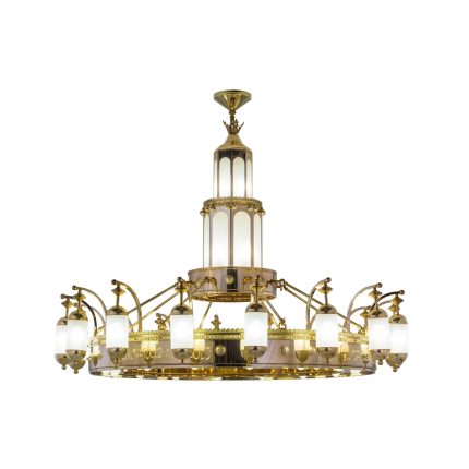 Meyda Lighting Mosque 72 Inch 2 Light Chandelier Cp744450