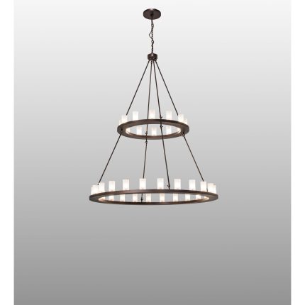 Meyda Lighting Loxley 72 Inch 4 Light Chandelier Cp744588