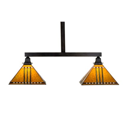 Meyda Lighting Prairie Corn 38 Inch 2 Light Linear Suspension Light Cp43491