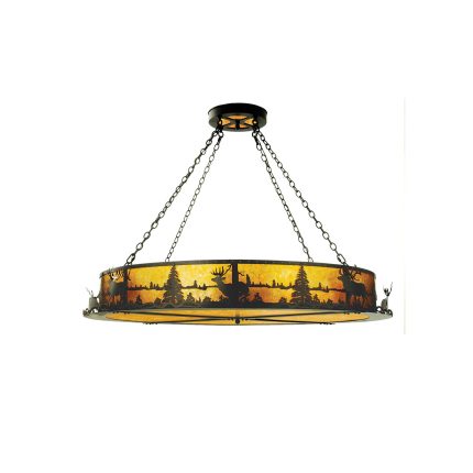 Meyda Lighting Elk At Lake 60 Inch Large Pendant Cp78564