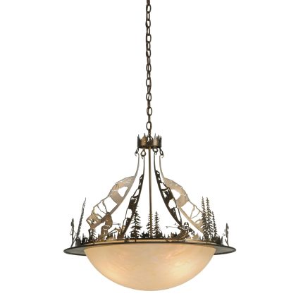 Meyda Lighting Skier 30 Inch Large Pendant Cp97153