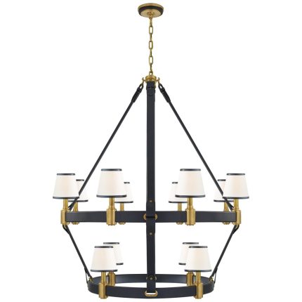 Ralph Lauren Ralph Lauren Riley 48 Inch 12 Light Chandelier Cp439887