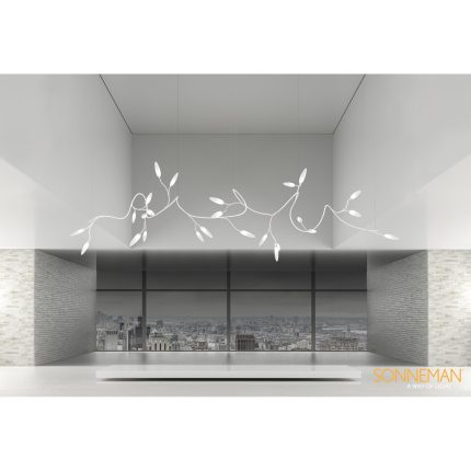 Sonneman Sonneman Vines 158 Inch 26 Light Led Linear Suspension Light Cp516236