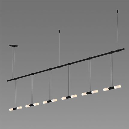 Sonneman Robert Sonneman Suspenders 73 Inch 10 Light Led Linear Suspension Light Cp170465