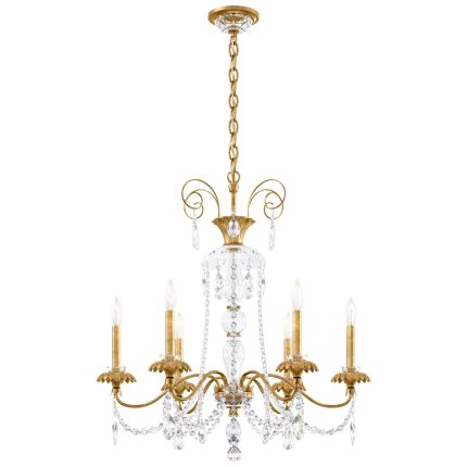 Schonbek Helenia 28 Inch 6 Light Chandelier Cp483506