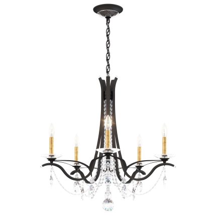 Schonbek Vesca 29 Inch 5 Light Chandelier Cp730329