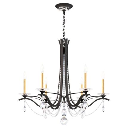 Schonbek Vesca 33 Inch 6 Light Chandelier Cp447836