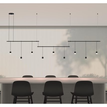 Sonneman Robert Sonneman Suspenders 104 Inch 9 Light Led Linear Suspension Light Cp176092