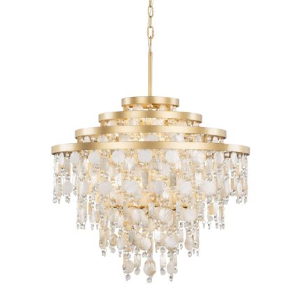 Varaluz Kalani 28 Inch 10 Light Chandelier Cp782854