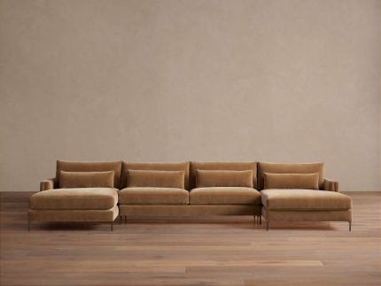 Sumner Three-Piece Double Chaise Sectional